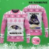 Baltimore Ravens Play Like A Raven Pink Ugly Christmas Sweater 3 3