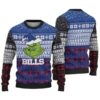 Buffalo Bills Grinch Ugly Football Christmas Sweaters 2 2