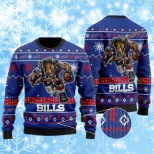 Buffalo Bills Xmas Ugly Christmas Sweaters Funny 1 1