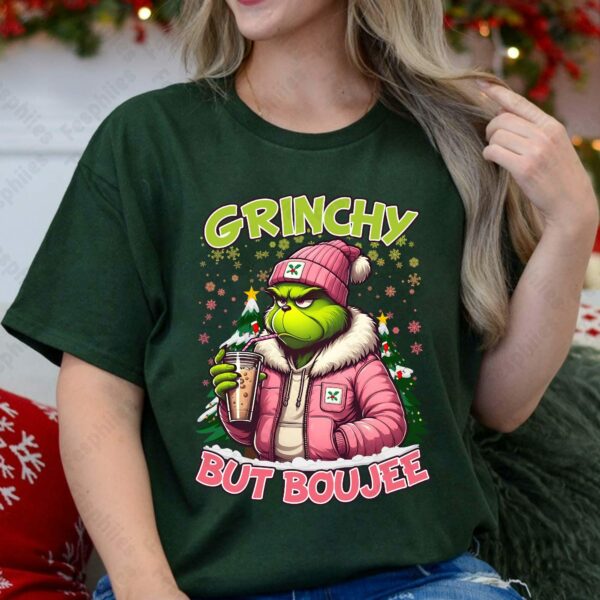 Christmas 90's Movie Png Green Mean Guy Christmas Png Boujee Pink Christmas Character Png Xmas Shirt Design Merry Christmas 2024 Png 2