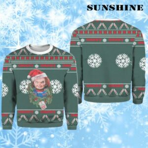 Christmas Chucky Ugly Sweater Womens Chucky Sweater 1 1