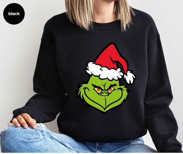 Christmas Monster Hoodie Grinchmas Sweatshirts Grinch Christmas Sweatshirt Christmas Hoodie Christmas Grinch Longsleeve 4 1