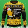 Christmas Rules Everything Around Me Wu Tang Ugly Christmas Sweater 3 3