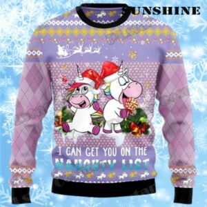 Christmas Sweater With Unicorn 1 1