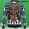 Christmas Tree Baltimore Ravens Ugly Christmas Sweater 3 3