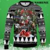 Christmas Tree Oakland Raiders Ugly Sweater 3 3