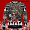 Christmas Tree Oakland Raiders Ugly Sweater 5 5