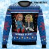 Chucky And Tiffany Sweater Chucky Wanna Play Ugly Christmas Sweater 1 1