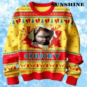 Chucky Ugly Sweater Chucky Sweater Universal Studios 1 1