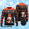 Cincinnati Bengals Ugly Christmas Sweater Snoopy 1 1