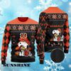 Cincinnati Bengals Ugly Christmas Sweater Snoopy 4 4