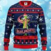 Columbus Blue Jackets Grinch Ugly Funny Christmas Sweaters 4 4