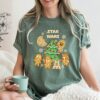 Comfort Colors(r) Star Wars Gingerbread Shirt Christmas Gingerbread T Shirt Christmas Cookie Shirt Christmas Tree Shirt Star Wars Gift 3