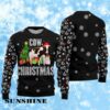 Cow Farm Sweater Ugly Christmas 1 1