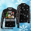 Cow Farm Sweater Ugly Christmas 4 4