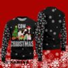 Cow Farm Sweater Ugly Christmas 5 5