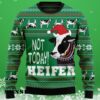 Cow Not Today Heifer Ugly Christmas Sweater 3 3