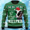 Cow Not Today Heifer Ugly Christmas Sweater 4 4