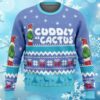 Cuddly as a Cactus Ugly Grinch Christmas Sweaters 4 4