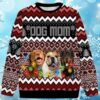 Custom Dog Mom Funny Ugly Christmas Sweaters For Women 4 4