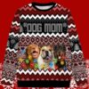 Custom Dog Mom Funny Ugly Christmas Sweaters For Women 5 5