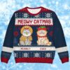 Cute Meowy Catmas Best Funny Ugly Christmas Sweaters 1 1