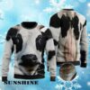 Cute Ugly Christmas Cow Sweater 4 4