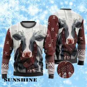 Cute Ugly Cow Christmas Sweater 1 1