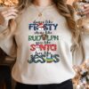 Dance Like Frosty Shine like Rudolph Give like Santa Love Like Jesus Shirt Cute Christmas Sweatshirt Christmas Shirt Holiday Xmas Tee 1