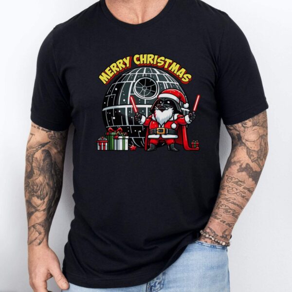 Darth Vader Funny Christmas shirt Star Wars Christmas Shirt Funny Christmas Shirt Santa Claus Shirt Christmas gift 3