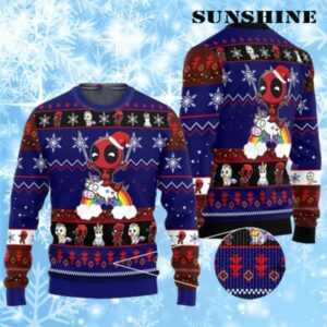 Deadpool Unicorn Ugly Christmas Sweater 1 1