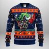 Detroit Tigers Grinch Ugly Sweater Christmas