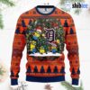 Detroit Tigers Minion Christmas Ugly Sweater 1