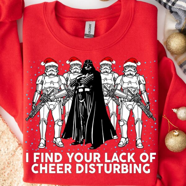 Disney Star Wars Christmas Shirt I Find Your Lock Of Cheer Disturbing Shirt Funny Darth Vader Christmas Shirt Birthday Boy Shirt 1