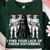 Disney Star Wars Christmas Shirt I Find Your Lock Of Cheer Disturbing Shirt Funny Darth Vader Christmas Shirt Birthday Boy Shirt 3