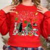 Disney Star Wars Merry Christmas Sweatshirt Star Wars Characters Tee Family Christmas Trip Shirt Star Wars Fan X Mas Sweater 5