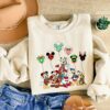 Disney World Mickey And Friends Christmas Sweatshirt Christmas Mickey Mouse TShirt Christmas Family Disney Vacation Sweater Xmas Gift 2