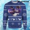 Dobbins Gus Edwards Baltimore Ravens Ugly Christmas Sweater 4 4