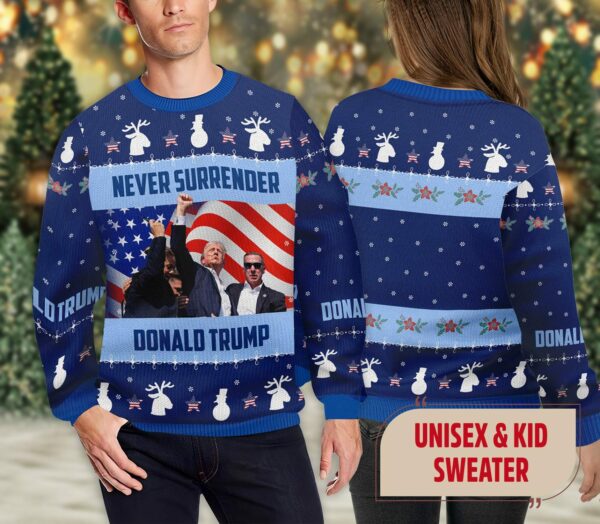 Donald Trump Ugly Sweater Shirt Make Great Again Trump 2024 Ugly Shirt Funny Trump Shirt Trump Ugly Christmas Shirt Funny Xmas Sweater 1