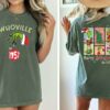 Double Sided Whoville Est 1957 Merry Grinchmas Comfort Colors Shirt Grinch T shirt Funny Christmas Party Family Matching Shirt Xmas Gift 2