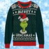 Dr Seuss The Grinch Merry Grinchmas Funny Ugly Christmas Sweater 1 1