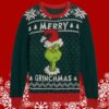 Dr Seuss The Grinch Merry Grinchmas Funny Ugly Christmas Sweater 5 5