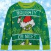 Dr Seuss The Grinch Naughty or Nice Ugly Christmas Sweaters Grinch 1 1