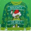 Dr Seuss The Grinch Naughty or Nice Ugly Christmas Sweaters Grinch 3 3