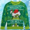 Dr Seuss The Grinch Naughty or Nice Ugly Christmas Sweaters Grinch 4 4