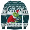 Eagles Grinch Ugly Christmas Sweaters 2024 2 2