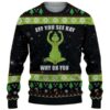 Eff You See Kay Grinch Ugly Christmas Sweater Mens 2 2