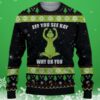 Eff You See Kay Grinch Ugly Christmas Sweater Mens 3 3