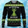 Eff You See Kay Grinch Ugly Christmas Sweater Mens 4 4