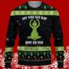 Eff You See Kay Grinch Ugly Christmas Sweater Mens 5 5